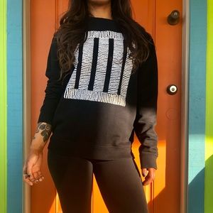 ALEXANDER MCQUEEN | Graphic Crewneck Sweatshirt